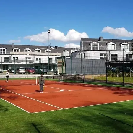 Happy 03 Basen & Kort Tenisowy, Ochrona 24h - Duzy Taras !!! Lägenhet